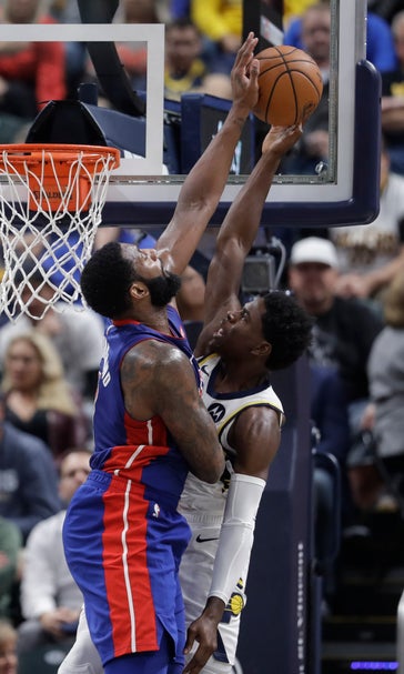 Andre Drummond helps Pistons beat Pacers in opener
